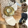 ACC-149 Boho Belt, Art Leather with Ornament div. Kleuren.