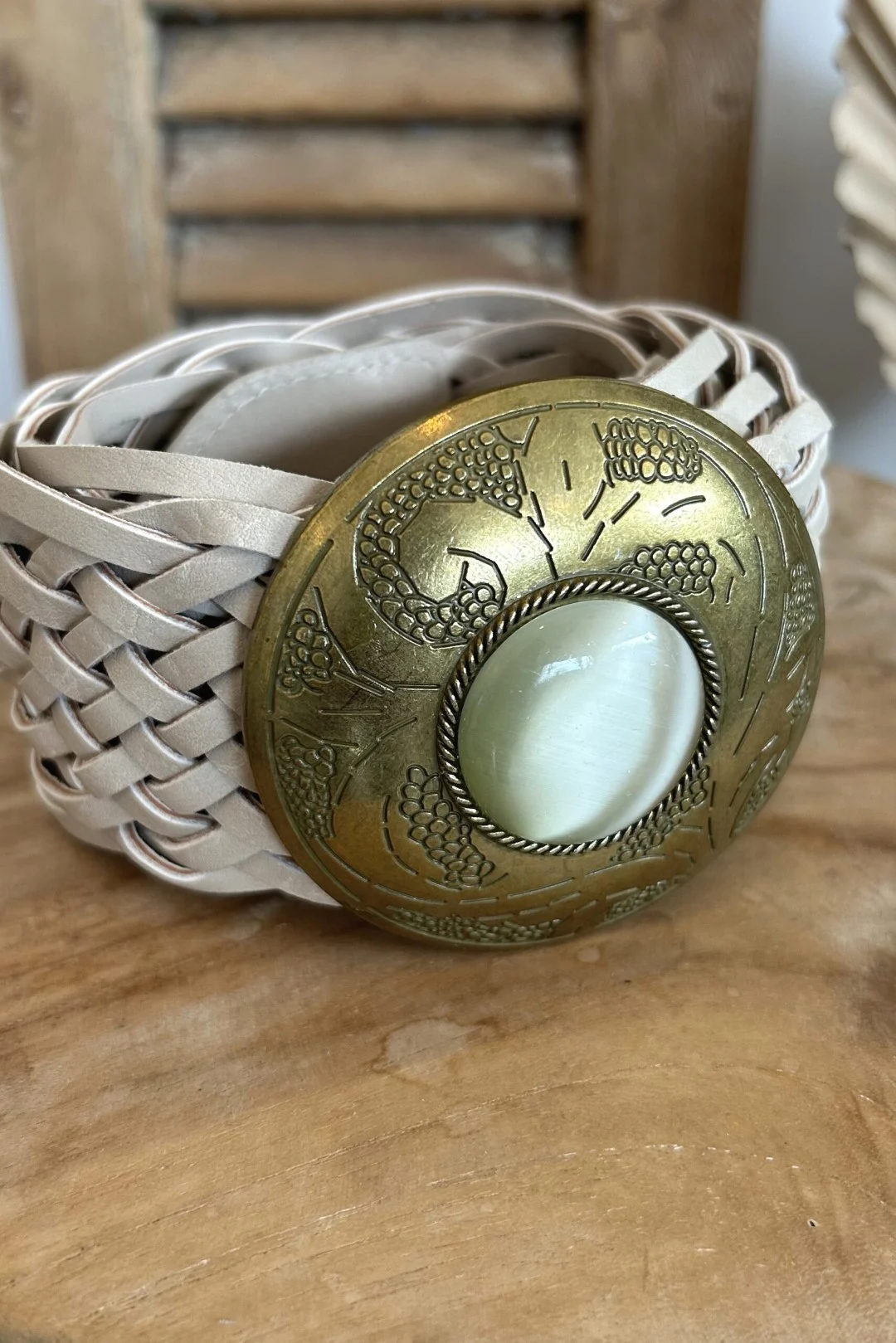 ACC-149 Boho Belt, Art Leather with Ornament div. Kleuren. - Afbeelding 10