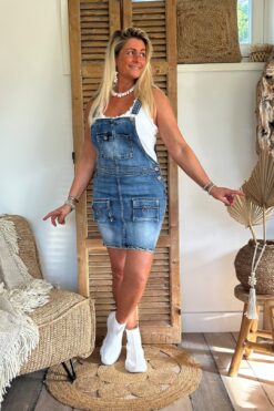 FA-900 Salopette Dress Denim Short.