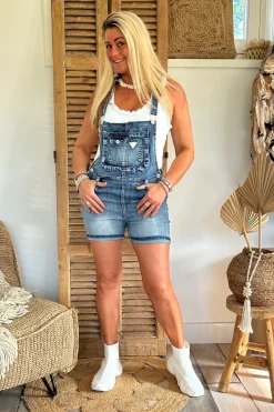 FA-897 Salopette Denim Short.