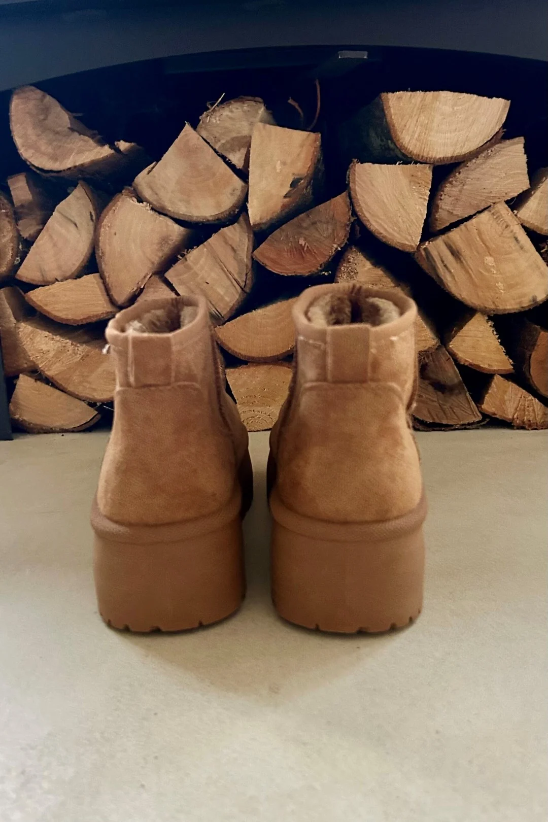 Platform Boot Yara, Chestnut. - Afbeelding 5