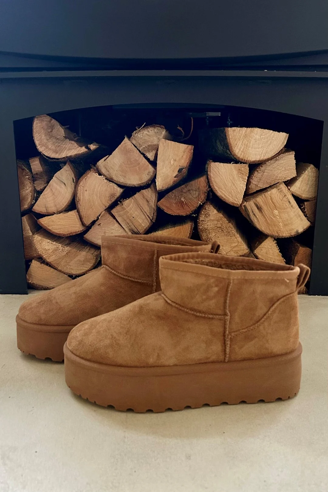 Platform Boot Yara, Chestnut. - Afbeelding 2
