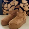 Platform Boot Yara, Chestnut.