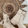 Veter Boots Ivy, zandkleur met afneembaar tasje.