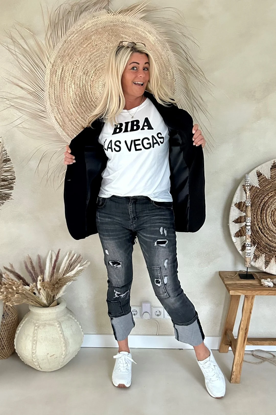Biba Las Vegas T-shirt, Diverse Kleuren. - Afbeelding 12