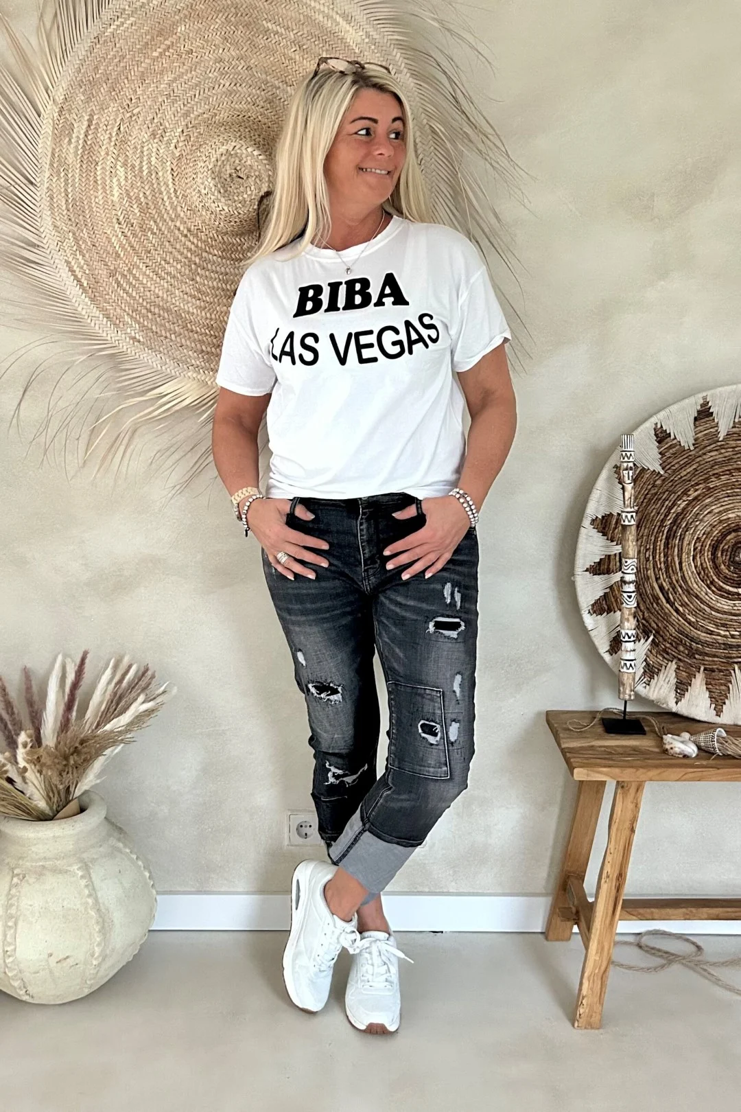 Biba Las Vegas T-shirt, Diverse Kleuren. - Afbeelding 16