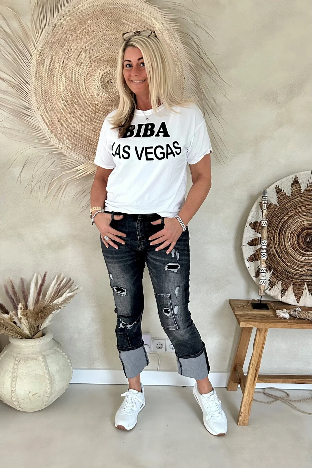 Biba Las Vegas T-shirt, Diverse Kleuren. - Afbeelding 15