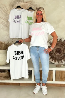 Biba Las Vegas T-shirt, Diverse Kleuren.