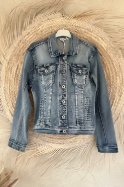 Jeans Jasje Brenda, Licht Blauw met Stretch.