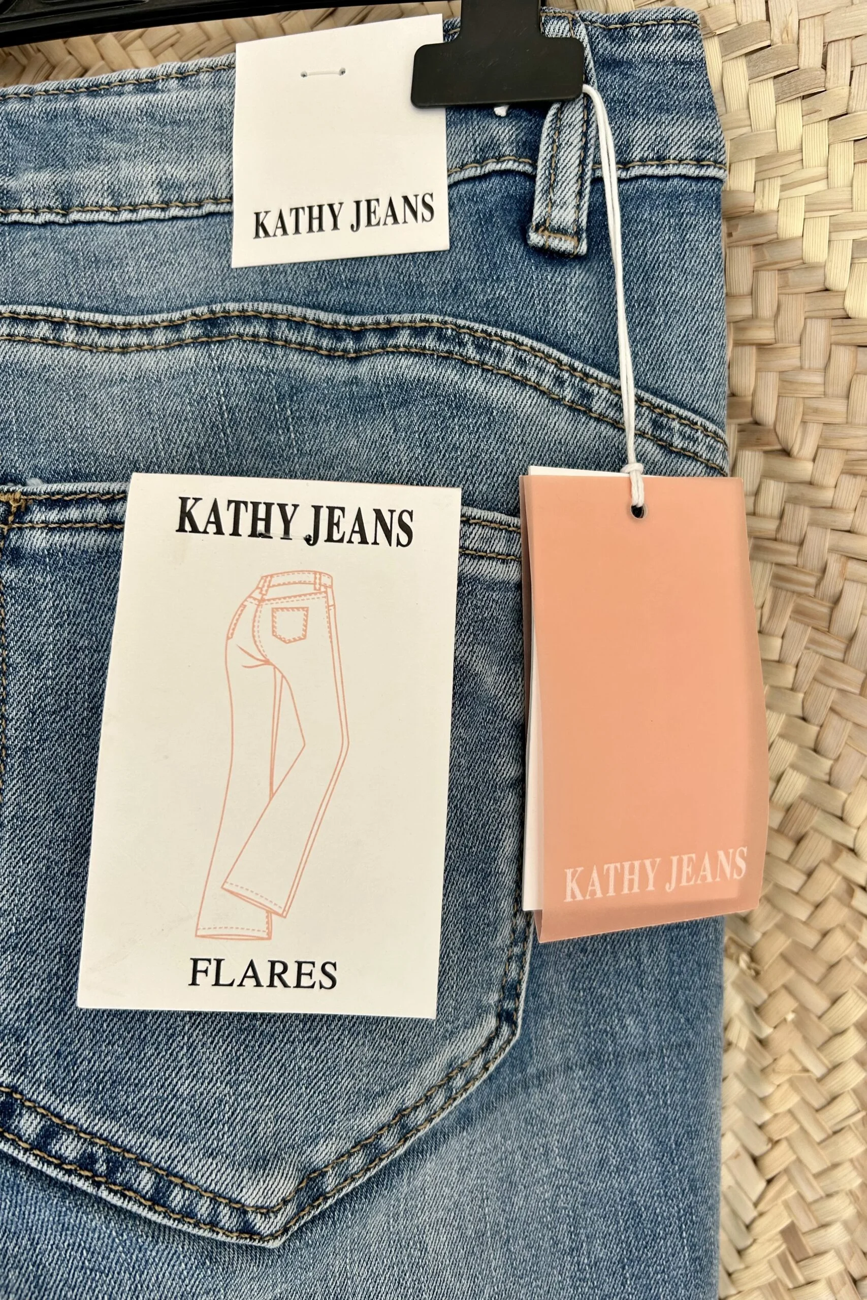 Flared jeans Josie, Mid Blauw. - Afbeelding 15