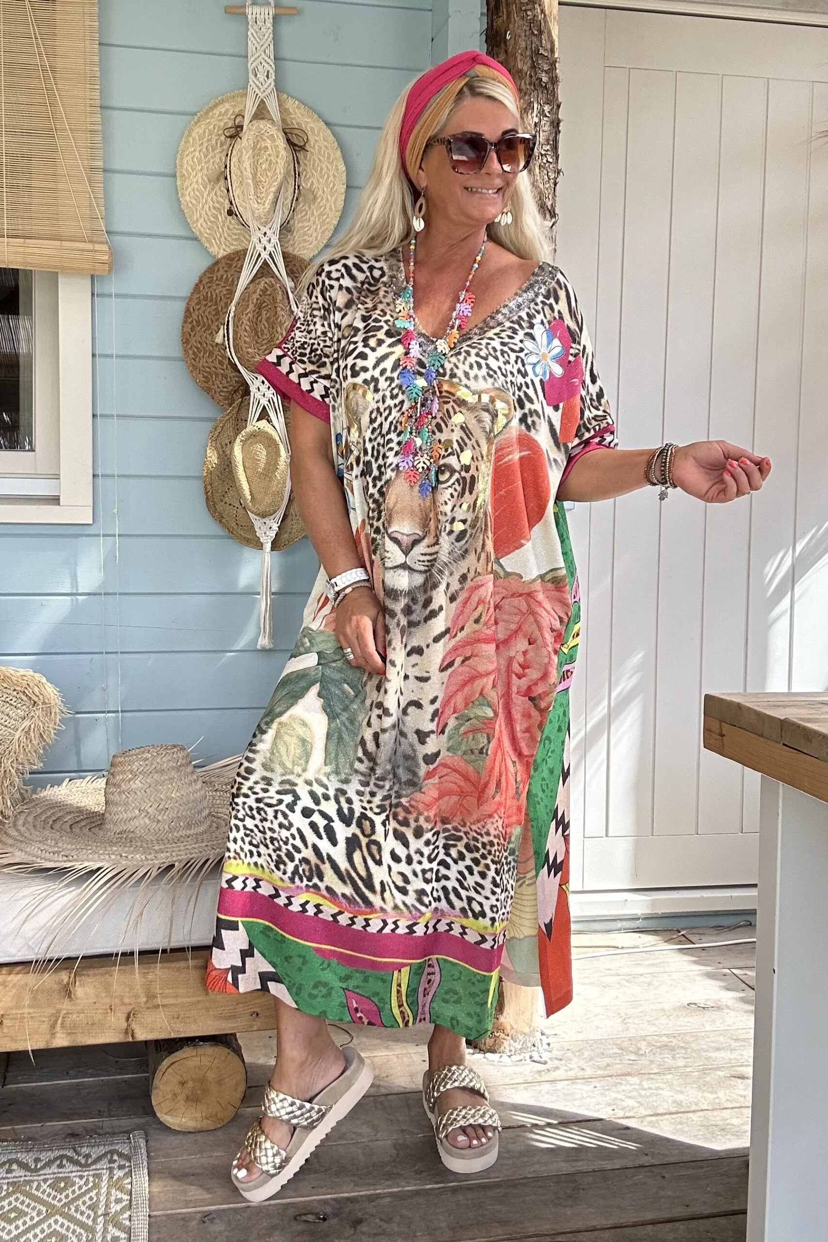 Jurk Janice Tiger. - Afbeelding 8