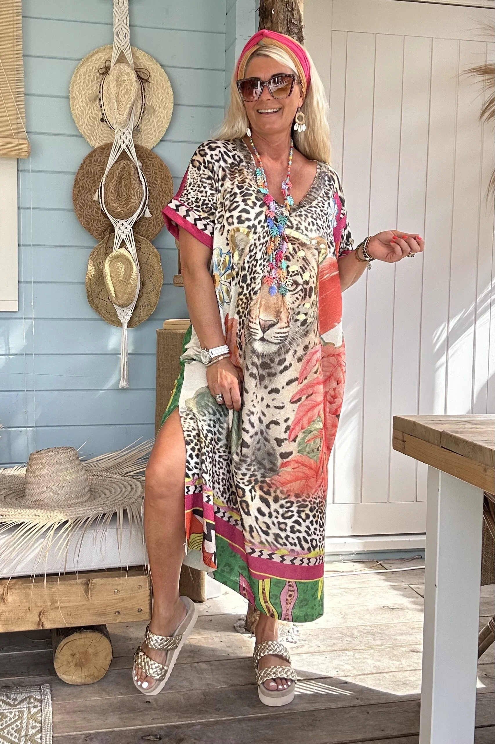 Jurk Janice Tiger. - Afbeelding 2