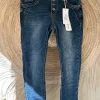 Jewelly Baggy Jeans Donker Blauw. (JW 22203)