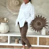 Oversized Blouse Annick, Wit.
