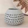 Sfeerlicht Dolly Dots, Blauwgrijs, Groot.