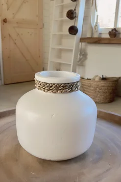 Bolle Vaas met Touw Putih S.