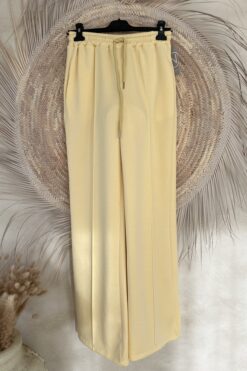 Joggingbroek/ Traininsbroek Lexi, Zacht Geel.