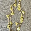 Boho Bloemen ketting Daisy, Geel.