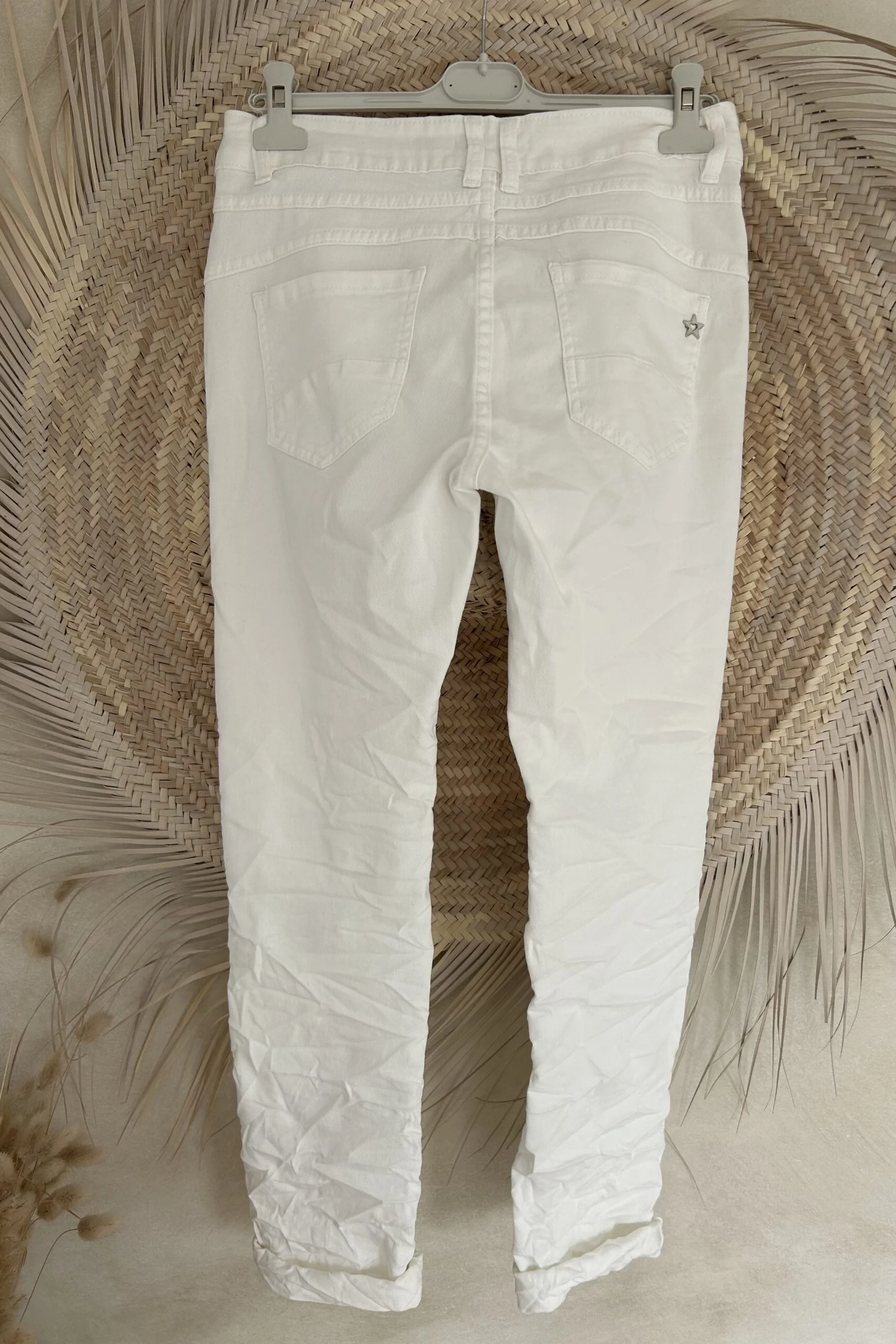 Jewelly Baggy Jeans Jelka, Wit. (JP9147-2) - Afbeelding 10