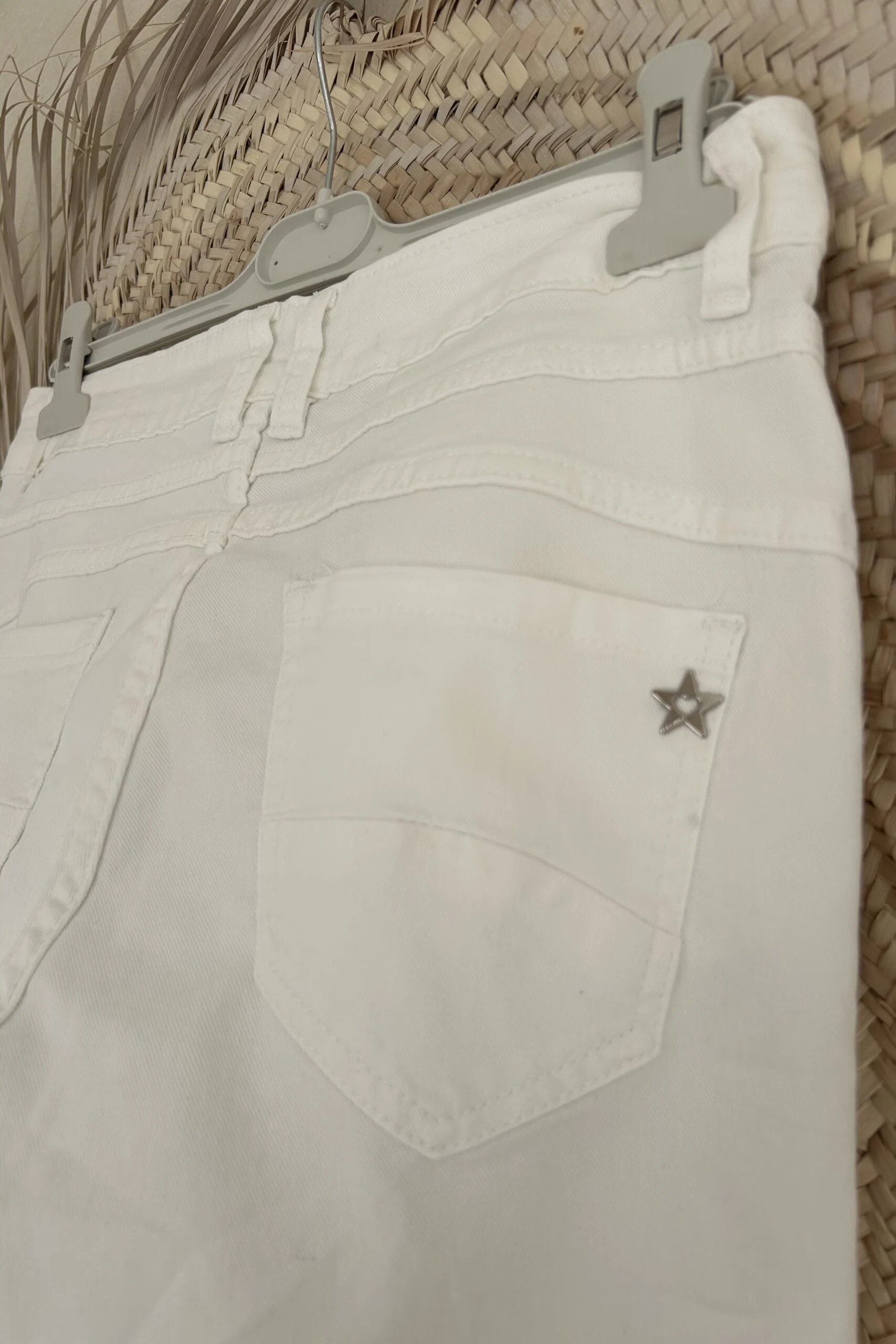 Jewelly Baggy Jeans Jelka, Wit. (JP9147-2) - Afbeelding 7