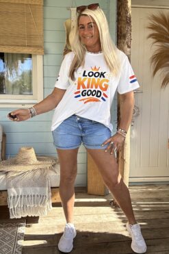 Look King Good Shirt Maxima, Wit.