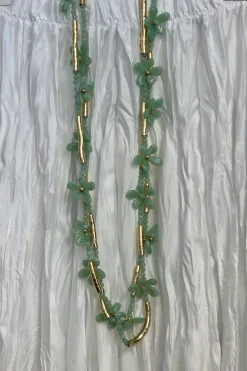 Boho Bloemen ketting Daisy, Mint