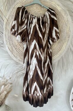 Tuniek Sarina Zebra, Bruin.