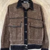 Boho Jasje Paula Paisley Bruintinten en Denim accenten.