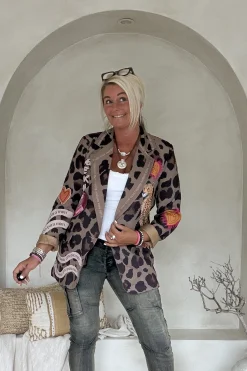 Colbert Nadine "Magic Leopard" Bruintinten en Kleurrijke details. (PRE-ORDER, LEVERING ROND 02-10)