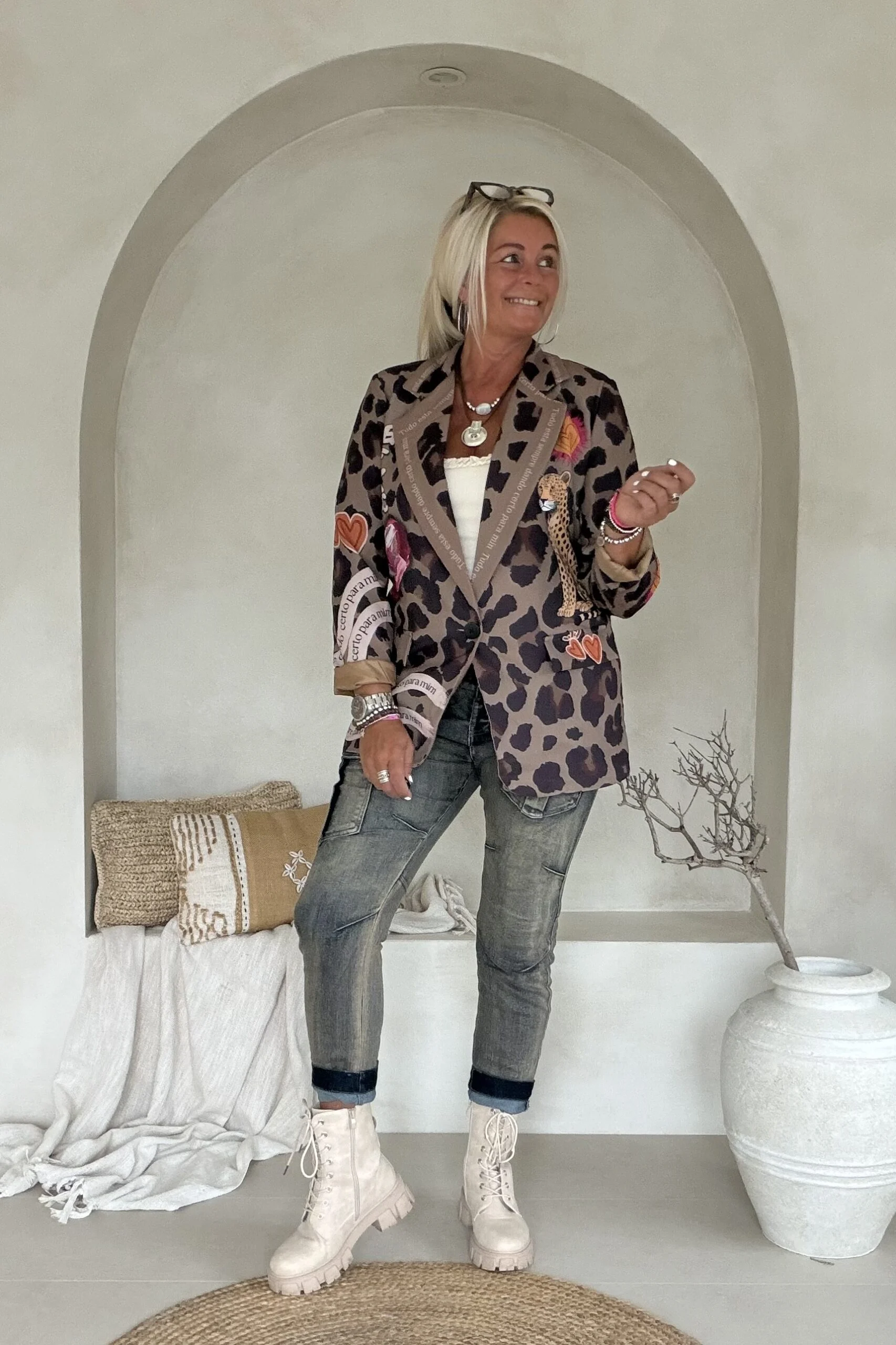 Colbert Nadine "Magic Leopard" Bruintinten en Kleurrijke details. (PRE-ORDER, LEVERING ROND 09-10) - Afbeelding 6