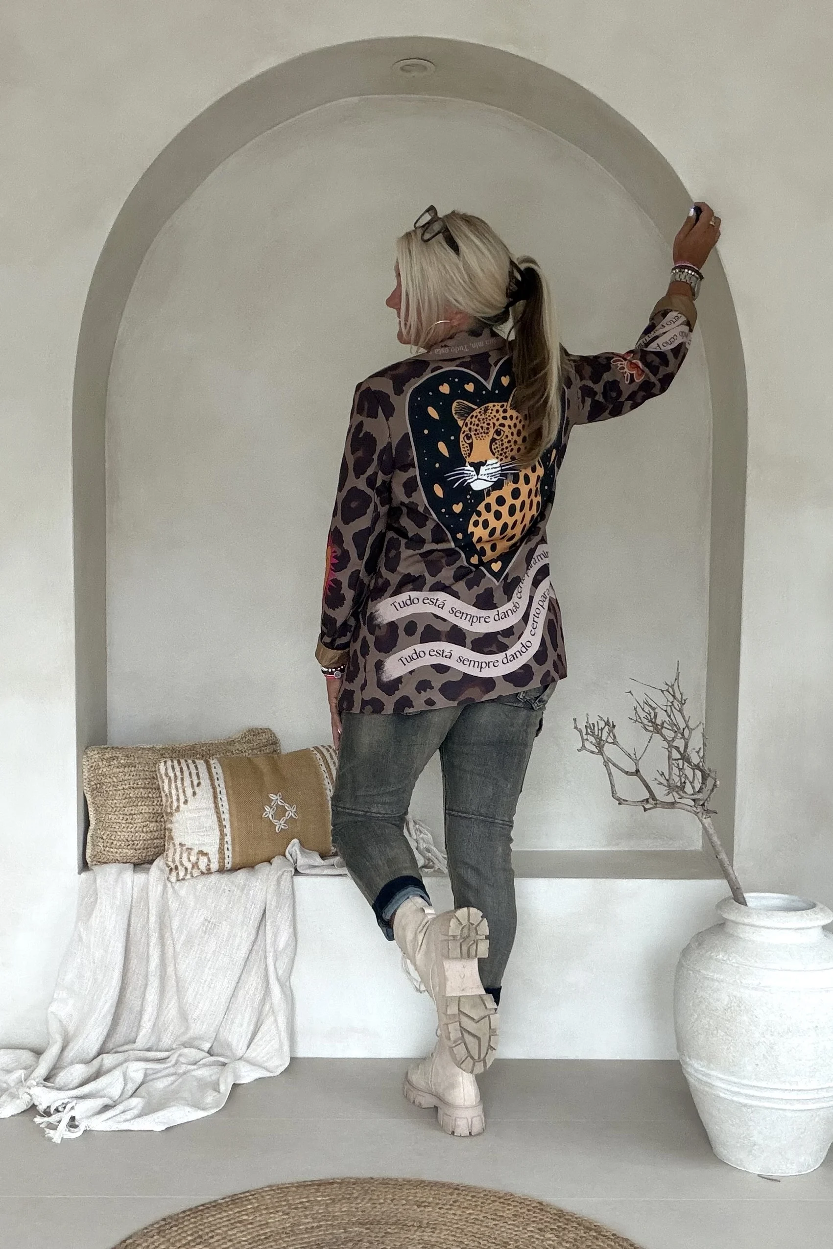 Colbert Nadine "Magic Leopard" Bruintinten en Kleurrijke details. (PRE-ORDER, LEVERING ROND 09-10) - Afbeelding 2