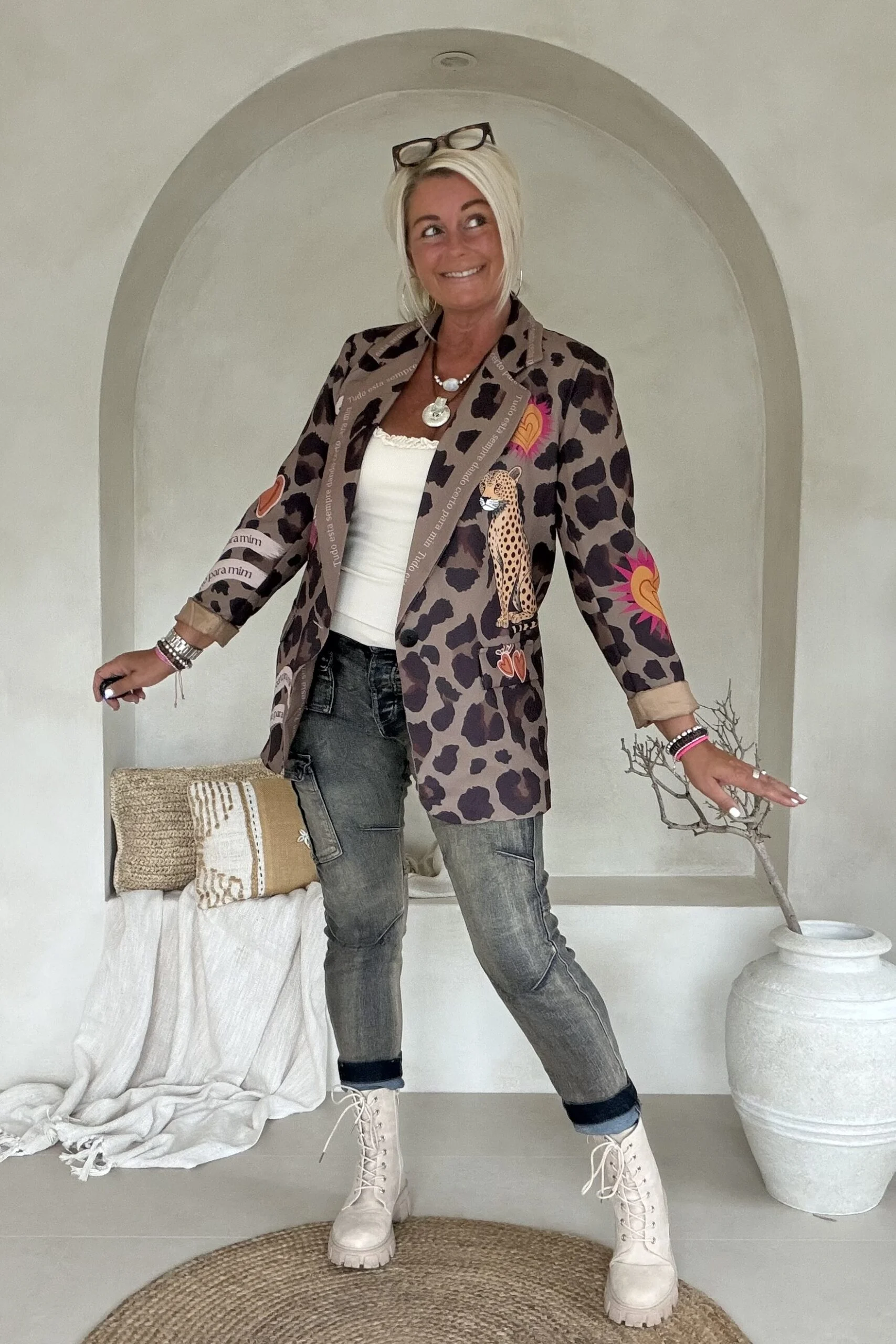 Colbert Nadine "Magic Leopard" Bruintinten en Kleurrijke details. (PRE-ORDER, LEVERING ROND 09-10) - Afbeelding 7