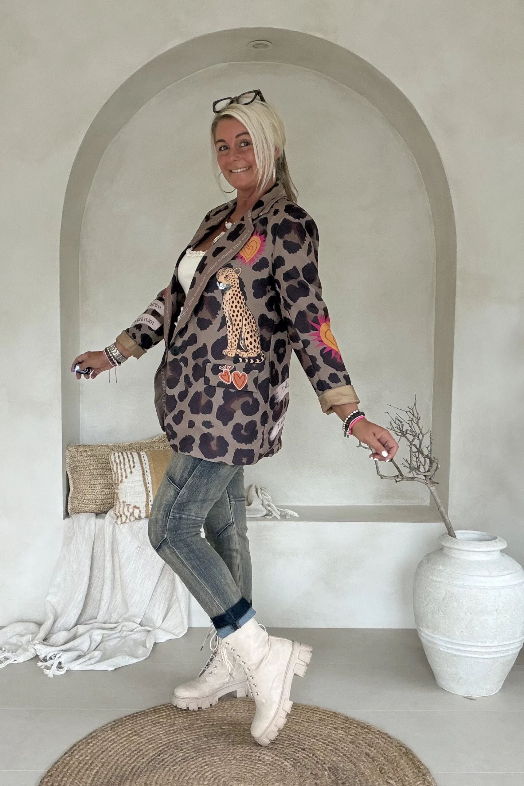 Colbert Nadine "Magic Leopard" Bruintinten en Kleurrijke details. (PRE-ORDER, LEVERING ROND 09-10) - Afbeelding 3