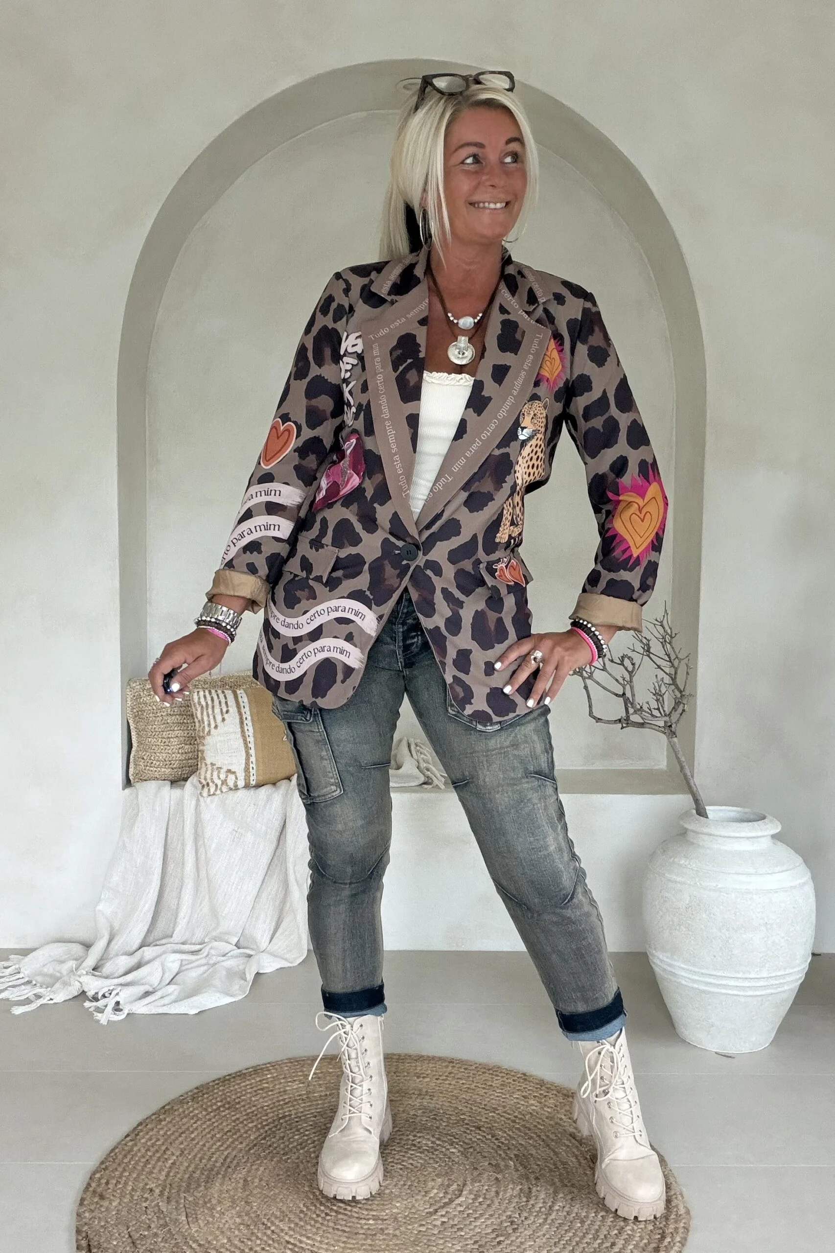 Colbert Nadine "Magic Leopard" Bruintinten en Kleurrijke details. (PRE-ORDER, LEVERING ROND 09-10) - Afbeelding 10