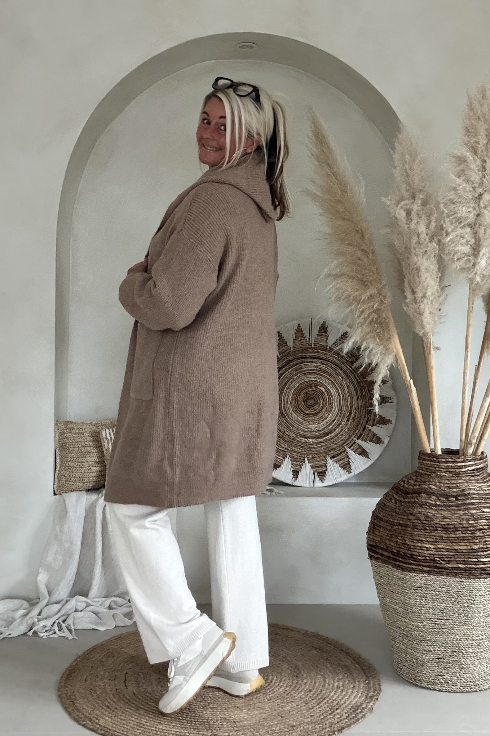 Soft Knit Twinset Elise, Ecru. - Afbeelding 6
