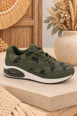 Camouflage Sneakers Sam, Army Air.