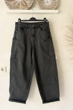 Barrel Broek Bianca Donker Groen.