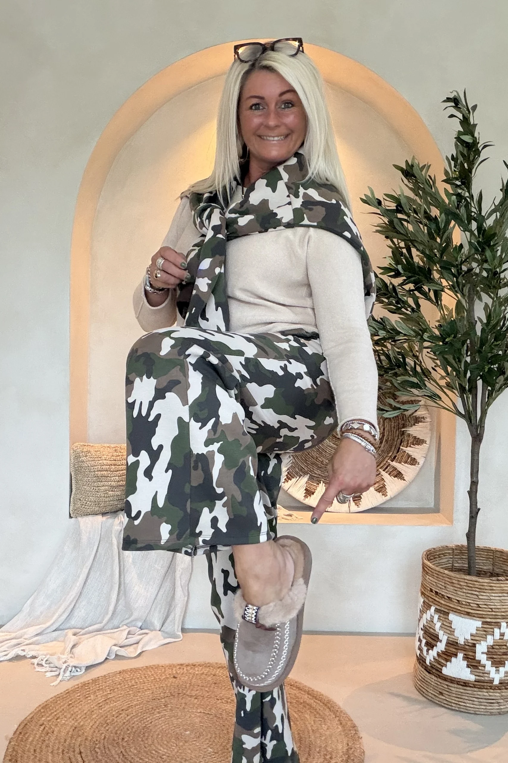 Camo Sweatpant Ashley "Amour". - Afbeelding 6