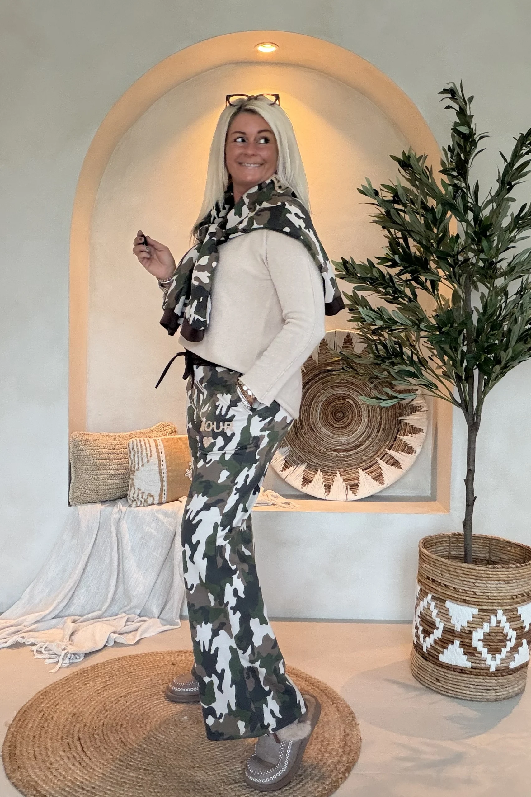 Camo Sweatpant Ashley "Amour". - Afbeelding 7