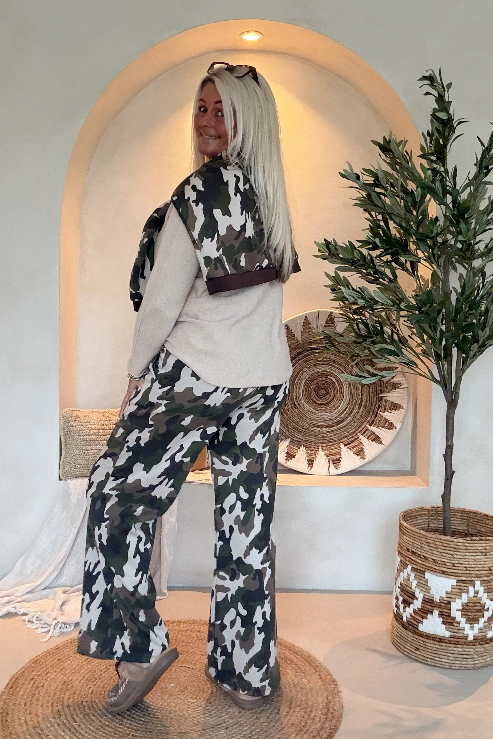 Camo Sweatpant Ashley "Amour". - Afbeelding 8