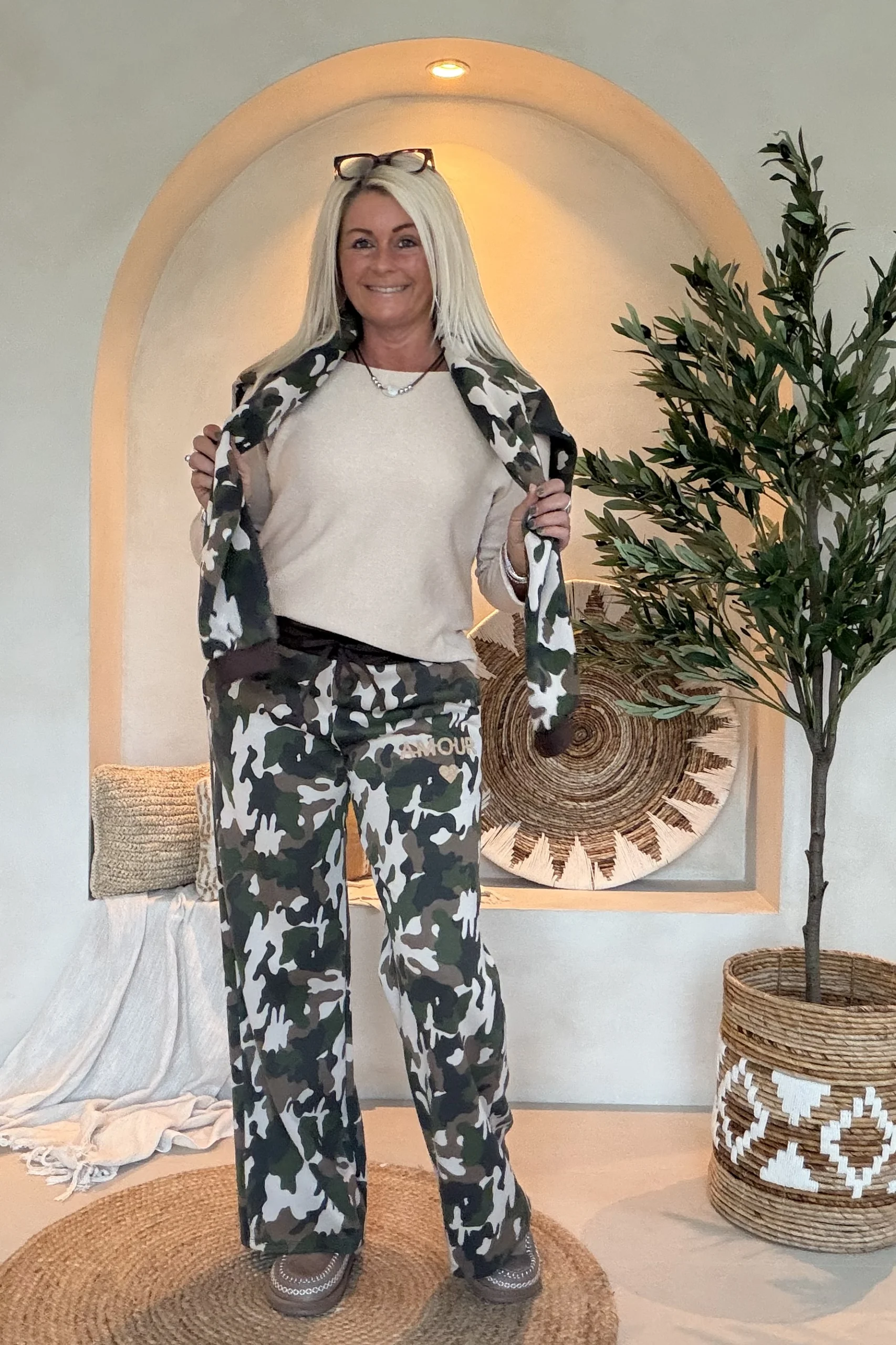 Camo Sweatpant Ashley "Amour". - Afbeelding 10