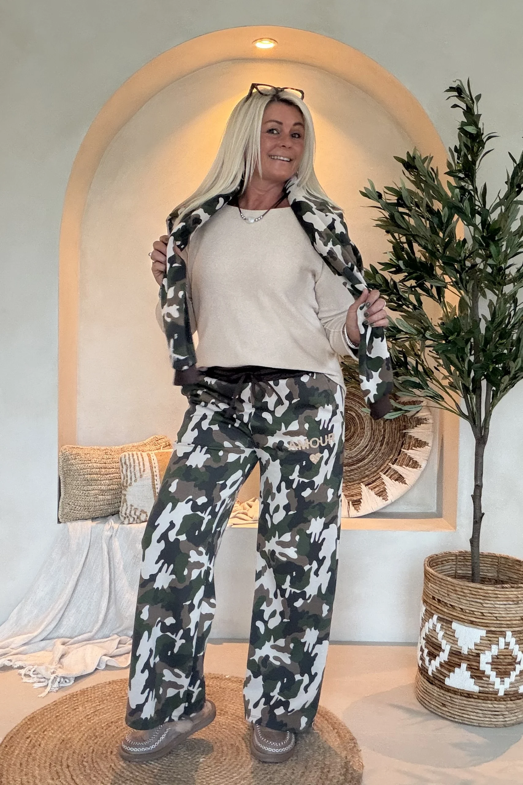Camo Sweatpant Ashley "Amour". - Afbeelding 12