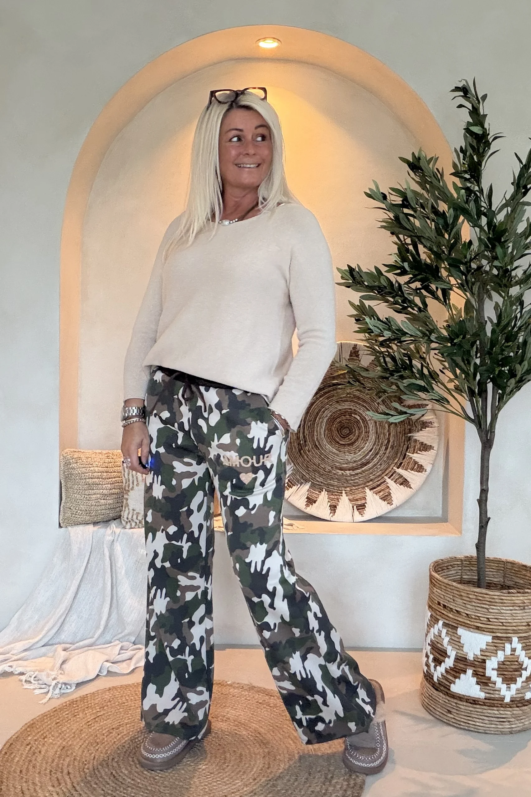 Camo Sweatpant Ashley "Amour". - Afbeelding 13