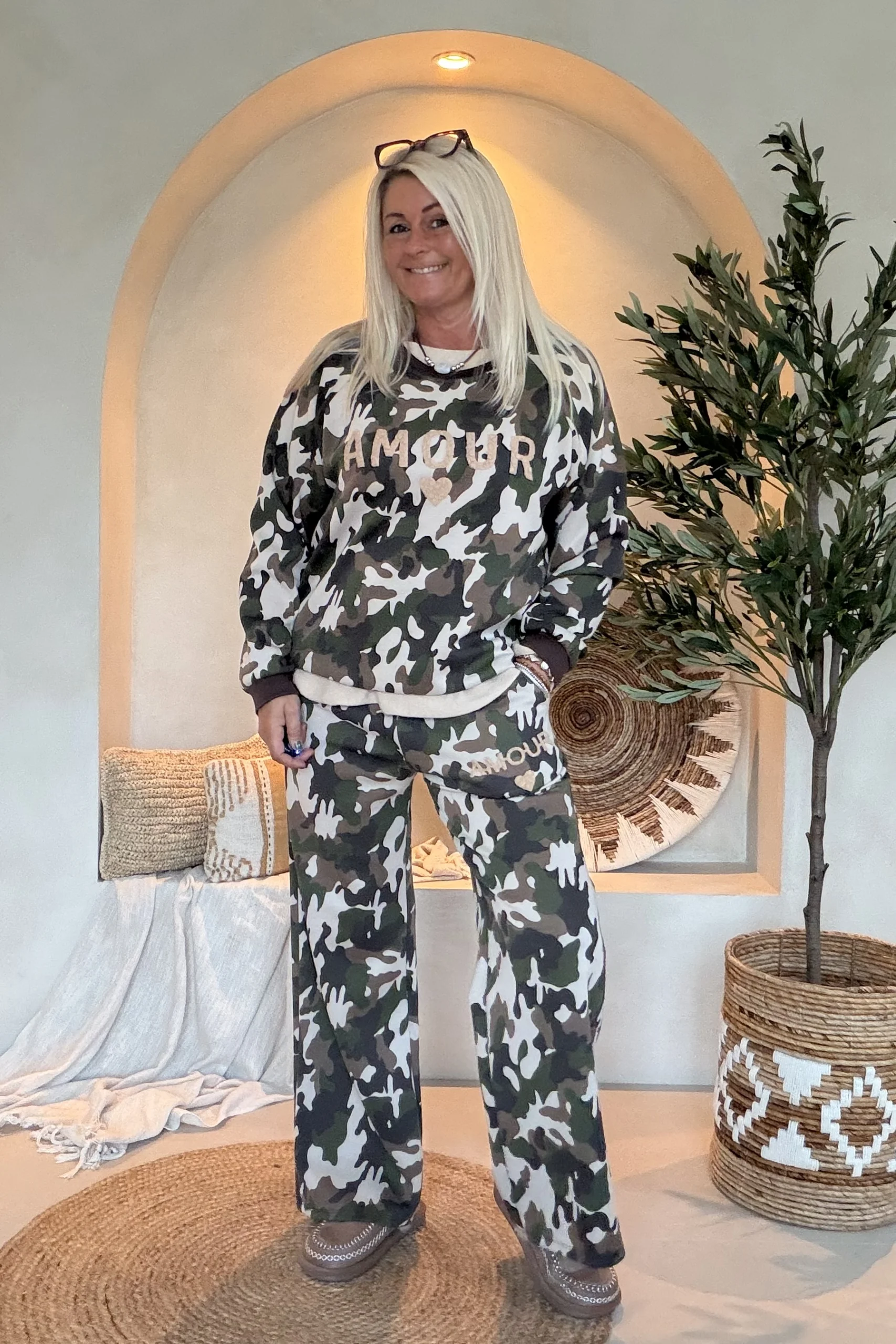 Camo Sweatpant Ashley "Amour". - Afbeelding 15