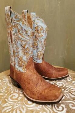 B 18134 Dames boots tan/mint